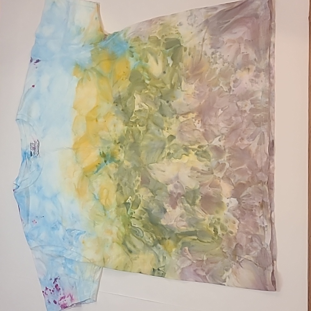 #139 custom Tie dye shirt t1200